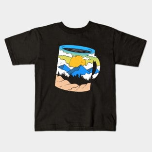 Coffee and Nature Kids T-Shirt